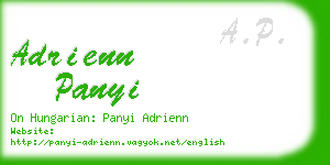 adrienn panyi business card